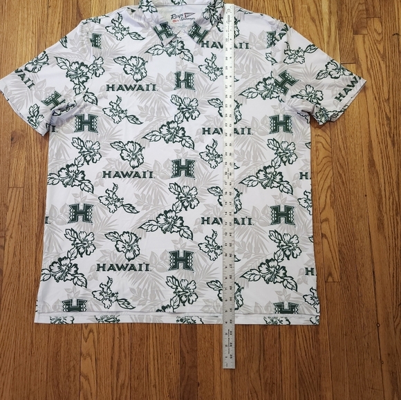 Reyn Spooner Mens Hawaii Polo Shirt Size 2XL Performance - Picture 3 of 7